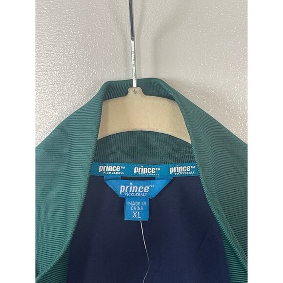 Prince Pickleball Track Jacket Mens XL Navy Blue Pocket Full-Zip Activewear NWT - Picture 4 of 7